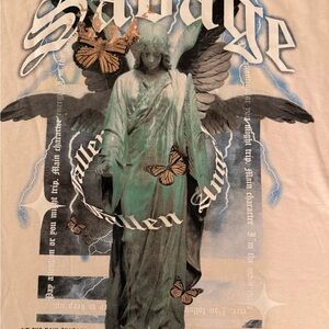 Trust the Universe “Savage Fallen Angel” Streetwear T